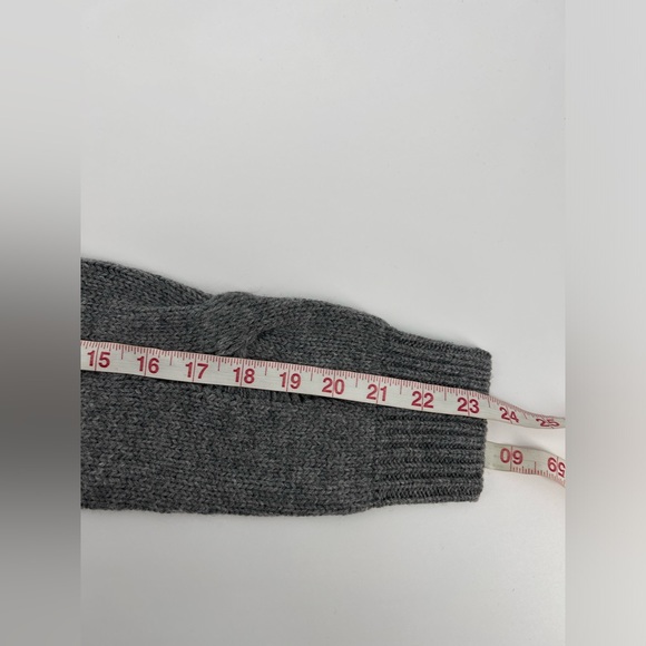 NWT New $248 AG Adriano Goldschmied Sandrine Longline Grey Wool Cardigan Size XS - Picture 11 of 12